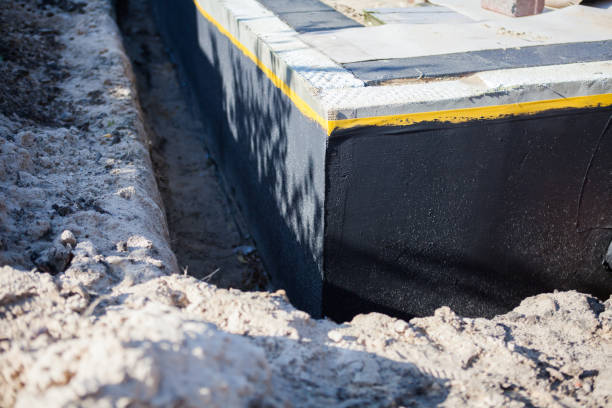 Professional Wet Basement Repair technician working in New Market, MD